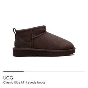 UGG Classic Ultra Mini Suede Boots